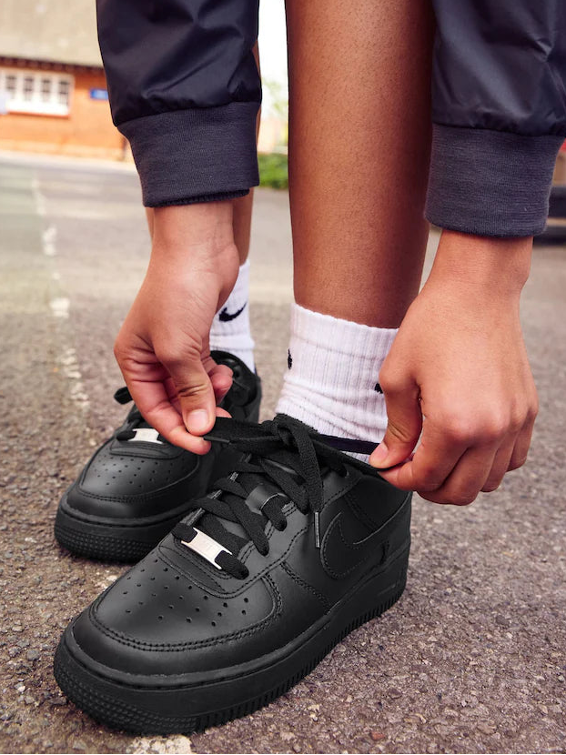 Black Air Force 1 Replacement Shoelaces